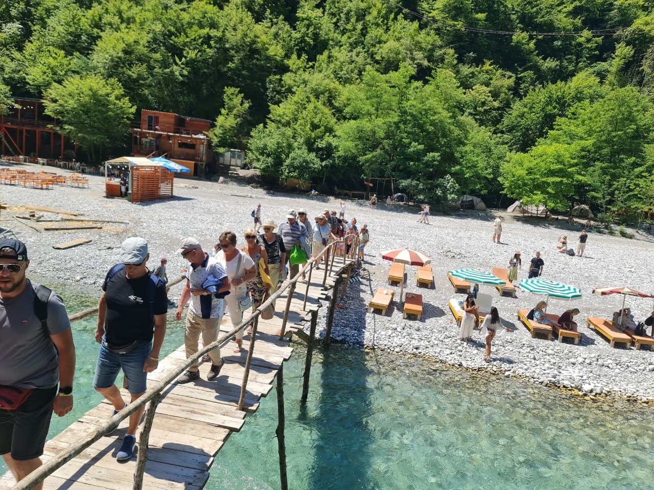 Passengers enjoying the Shala River experience